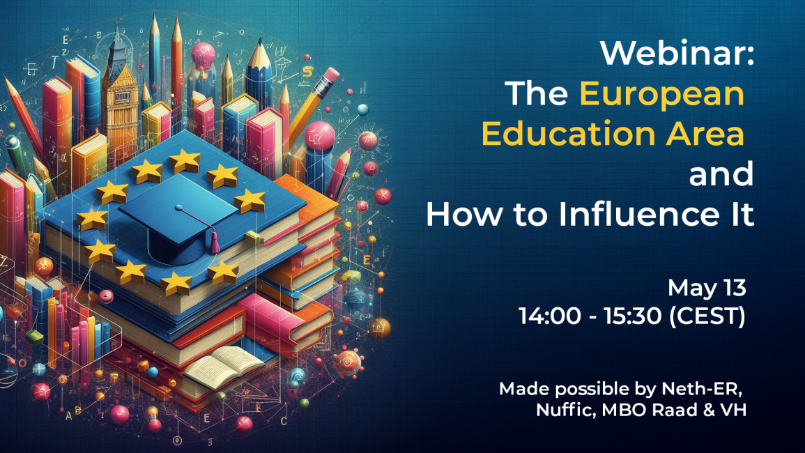 Invitation Neth-ER webinar: “What is the European Education Area and how to shape it?" 
