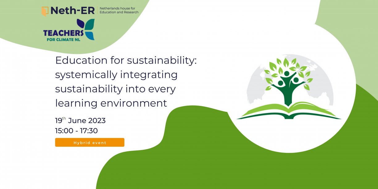 Invitation "Education for sustainability: systemically integrating sustainability into every learning environment"