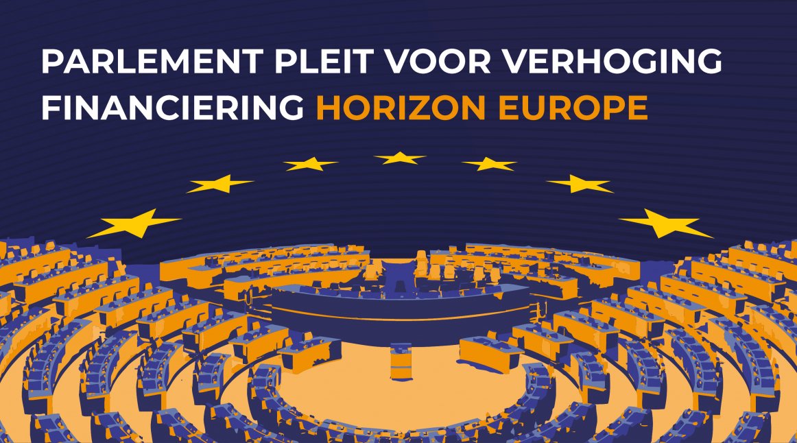 Parlement pleit voor verhoging financiering Horizon Europe 